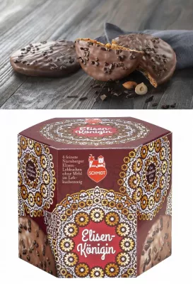 Bild: Mehr Nuss geht nicht: Schmidt präsentiert die Königin unter den Lebkuchen