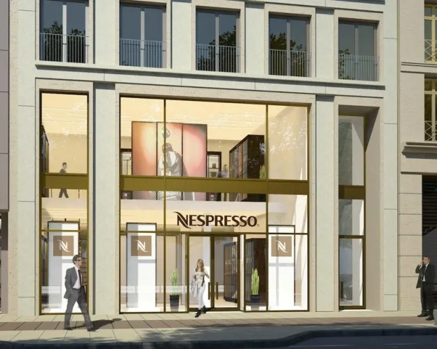 Kö-West zu 75% vermietet - NESPRESSO mietet in Königsallee 19 Bild: Kö-West zu 75% vermietet - NESPRESSO mietet in Königsallee 19