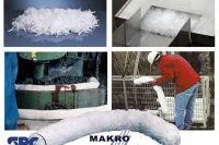 Ölbindemittel: 50 kg Mikrofaserflocken für 868 Liter Öl Bild: Ölbindemittel: 50 kg Mikrofaserflocken für 868 Liter Öl
