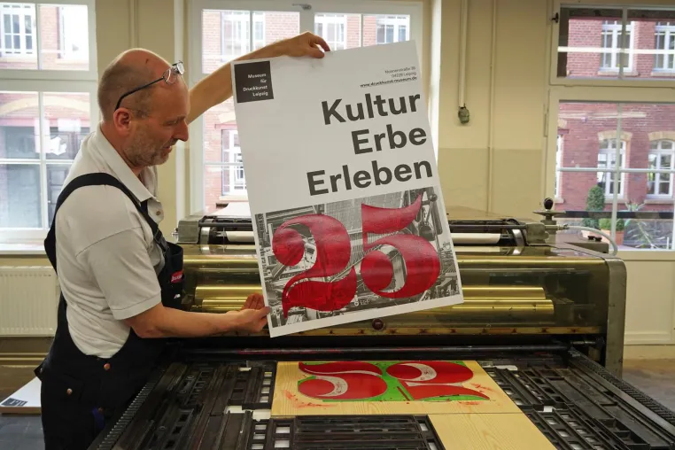 Kultur bewahren: 25 Jahre Museum für Druckkunst in Leipzig Bild: Kultur bewahren: 25 Jahre Museum für Druckkunst in Leipzig