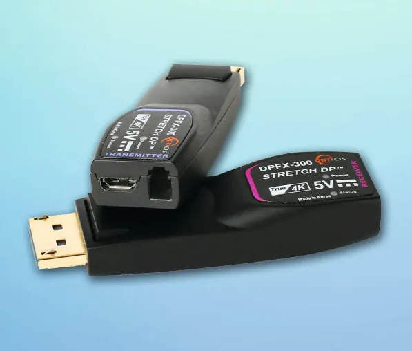 Bild: DISPLAYPORT 1.2 BIS ZU 200M ÜBERTRAGEN UHD/4K - REINE GLASFASER - PLUG&PLAY
