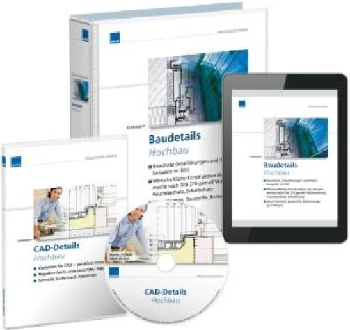 Bild: CAD-Details und Baudetails Hochbau Premium von WEKA MEDIA