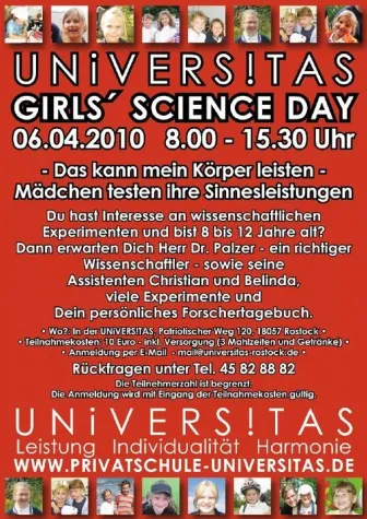 Bild: Naturwissenschaften für Mädchen