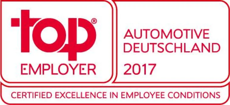 Bild: Xpuls GmbH ist als Top Arbeitgeber Automotive Deutschland 2017 erneut zertifiziert.