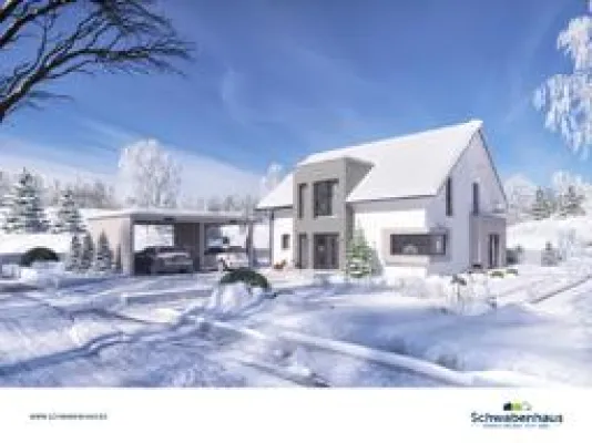 Bild: Preisvorteil bei Schwabenhaus: neun Winter-Aktionshäuser