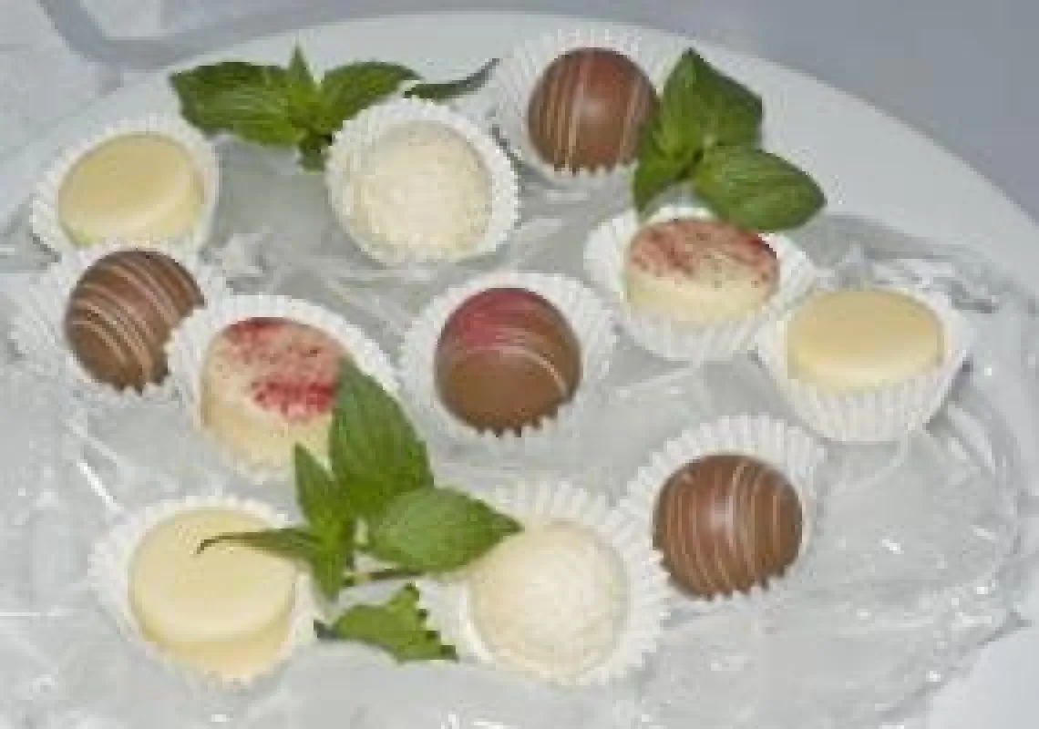 frosted truffles