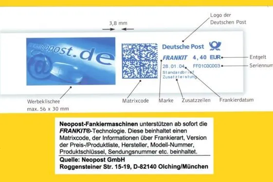 Die neuen Absenderfreistempel - Frankit Bild: Die neuen Absenderfreistempel - Frankit