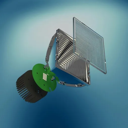 Bild: Ein Spaziergang auf der Planckschen Kurve: MENTOR Konzept M-LEDlight tunable white