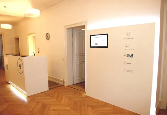 Bild: Aus Khalil + Freunde wird KF Innovationloft. Aus Weinstadt wird Stuttgart.