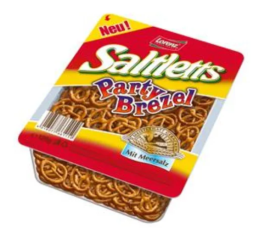 Zum Spaß gebacken - Saltletts Party Brezel - Der neue Party-Hit vom Marktführer Saltletts Bild: Zum Spaß gebacken - Saltletts Party Brezel - Der neue Party-Hit vom Marktführer Saltletts