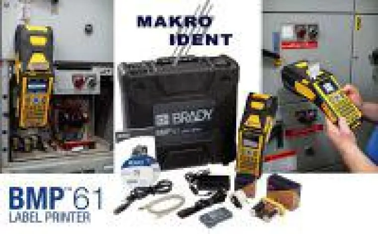 Brady BMP61: Tragbarer Hochleistungs-Etikettendrucker Bild: Brady BMP61: Tragbarer Hochleistungs-Etikettendrucker