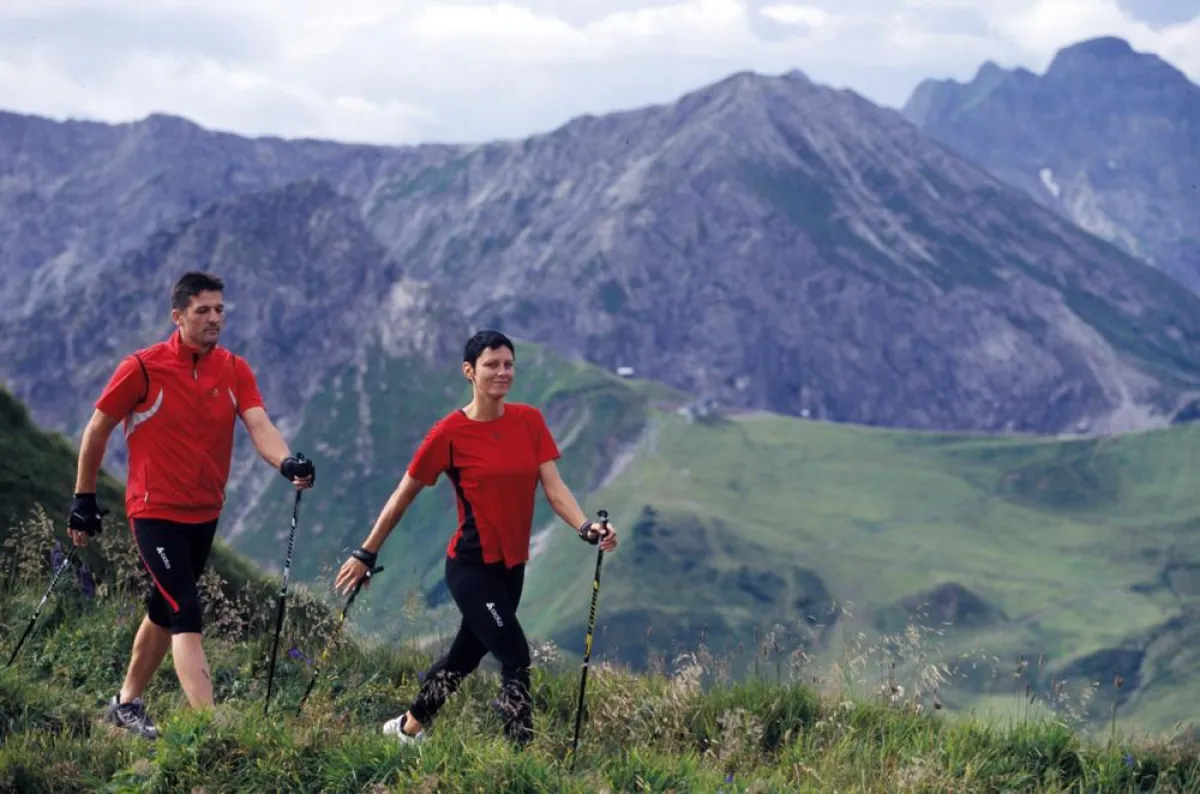 Wohin führt der Weg -  Nordic Walking will hoch hinaus