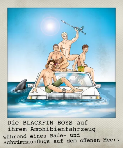 Bild: BLACKFIN BOYS: Vier Jungs, ein Rottweiler und jede Menge Ärger – eine Jugendbuchreihe für Lesemuffel