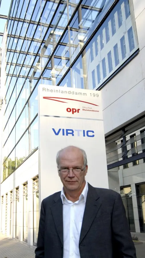 Bernd Wolff, Geschäftsführer der virtic GmbH, hat große Ziele