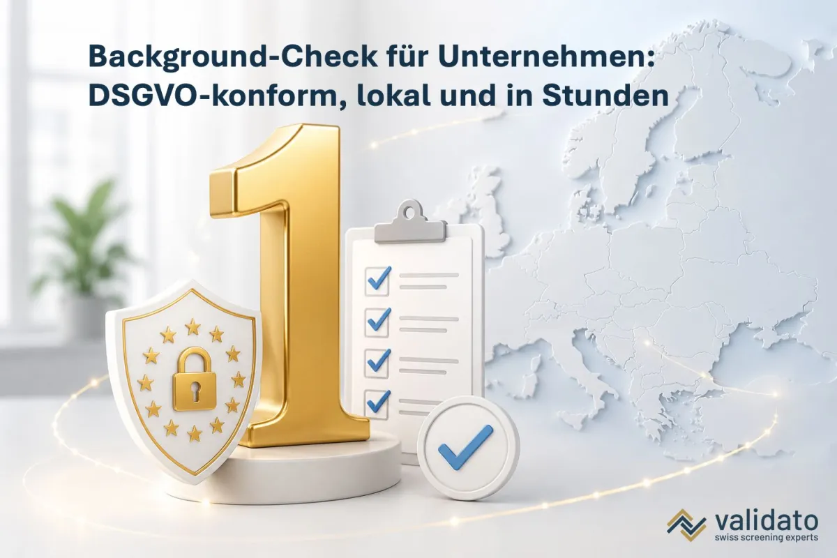 Background-Checks für HR-Teams in Europa (© Validato)