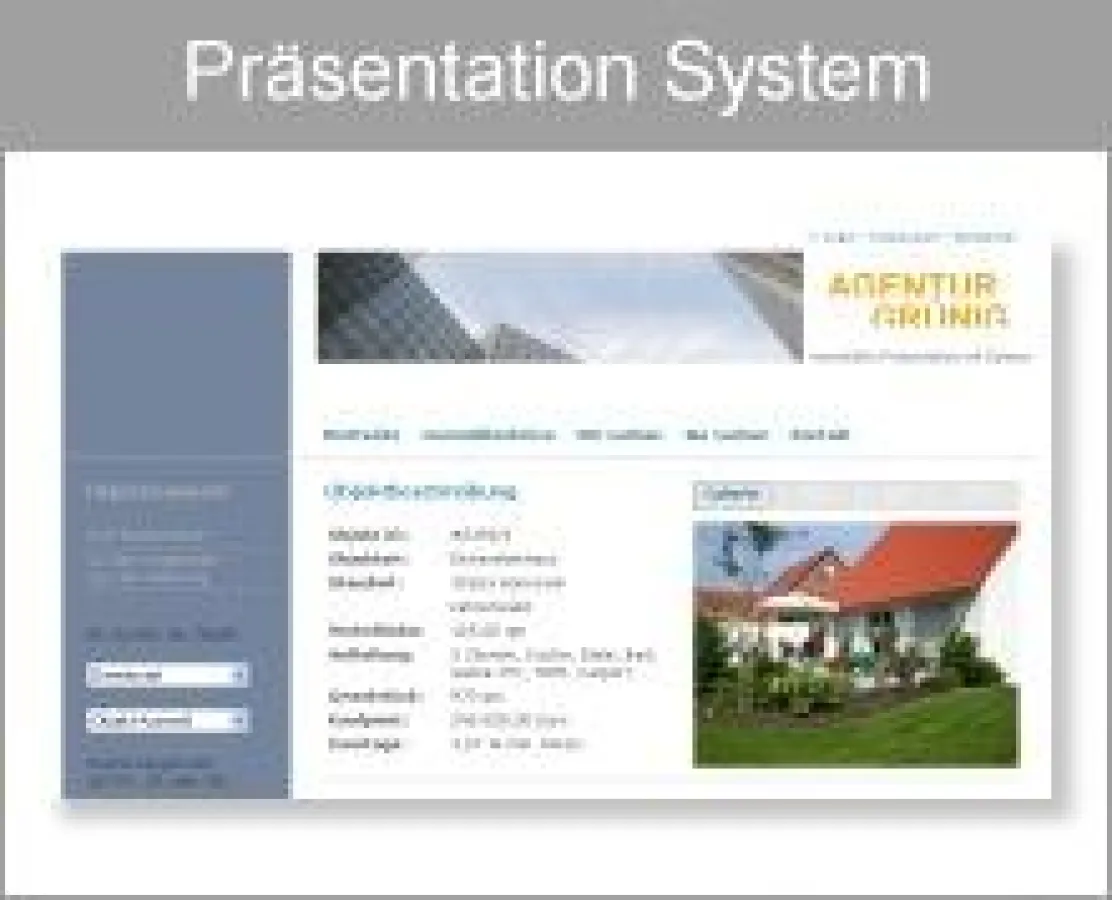 Immobilien Präsentation mit System