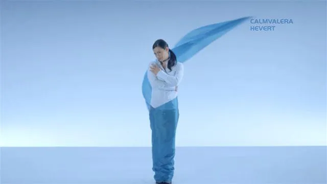 Bild: Bird & Schulte Advertising entspannt mit Calmvalera Hevert und Sandra Speichert.