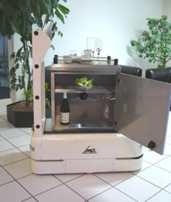 Bild: Fahrerloses Transportsystem - Stets zu Diensten