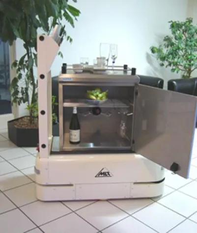 Bild: Fahrerloses Transportsystem - Stets zu Diensten