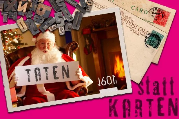 Bild: Taten statt Karten – 1601 verschenkt Kreativität zu Weihnachten
