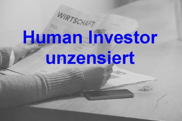 Bild: Human Investor Blogg nun mit 30.000 monatlichen Lesern. Neues vom unzensierten freien Wirtschaftsportal.