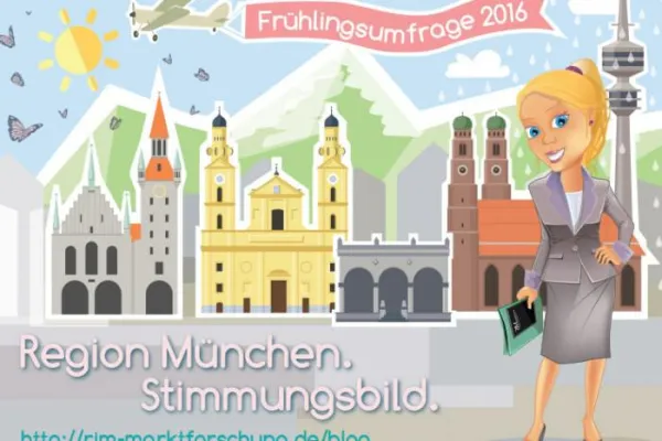 Bild: Region München. Stimmungsbild. Frühlingsumfrage 2016