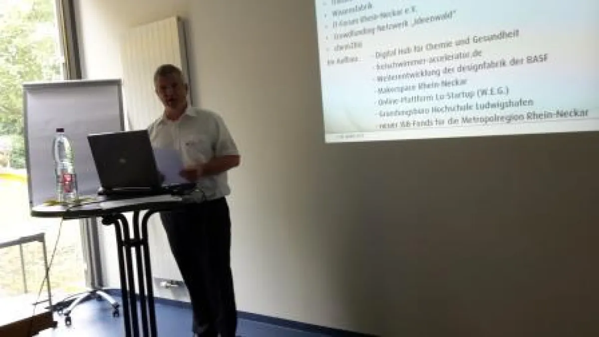 Michael Hanf, TZL-Geschäftsführer und chem2biz Projektleiter