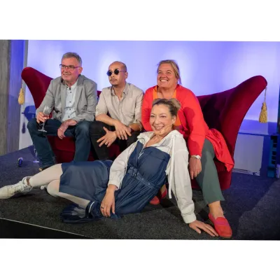 Bild: Die "böse Pizza Katze" tanzt auf dem Cannstatter Canapé 2023