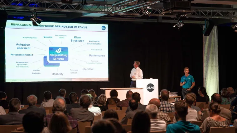 Bild: Der Endanwender an erster Stelle – benutzerfreundliche HR-Services und Applikationen im UI-Portal