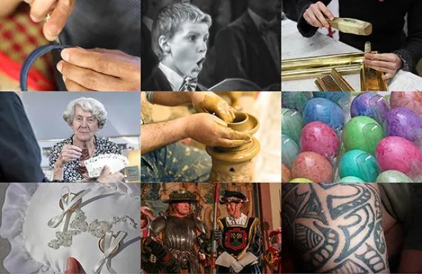 Bild: Ausschreibung Lagois-Wettbewerb 2018: "Kreativität, Wissen, Tradition: Immaterielles Kulturerbe weitergeben"