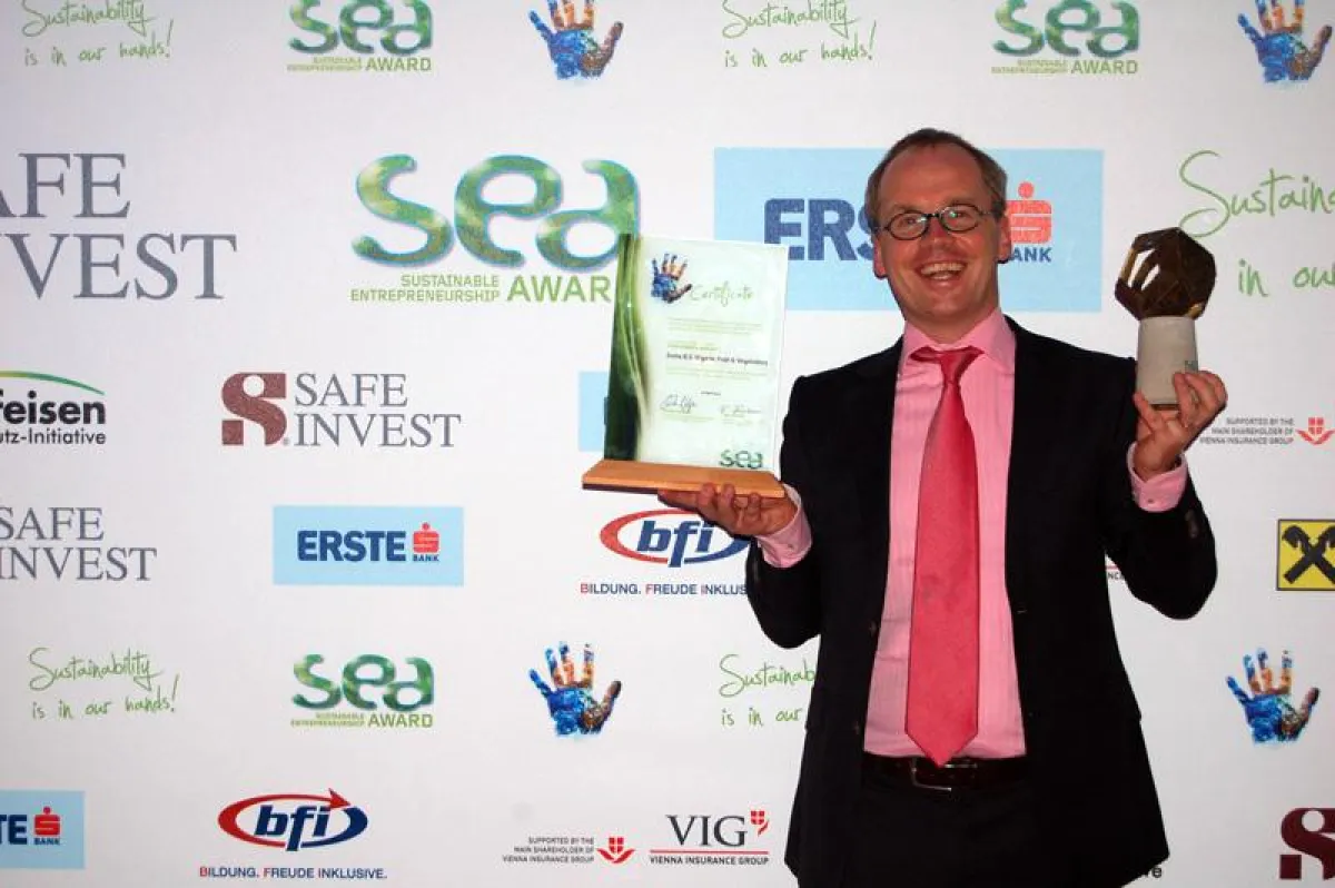 Nature & More gewinnt Sustainable Entrepreneurship Award