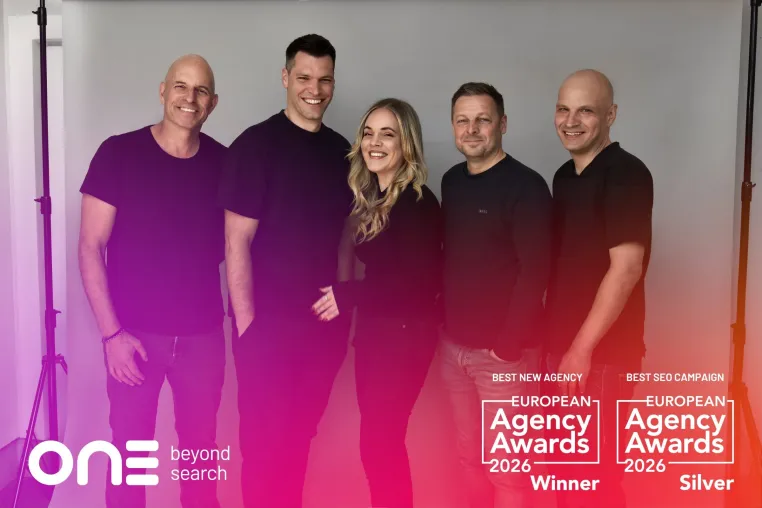 Bild: Neu gegründet. Direkt ausgezeichnet: ONE Beyond Search ist Europas „Best New Agency“