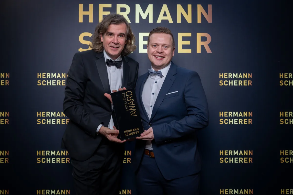 Links: Hermann Scherer, rechts: Marc Michalsky.  (© Foto von: Justin Bockey / uneingeschränkten Nutzungsrechten / Datum: 17.01.2025.)