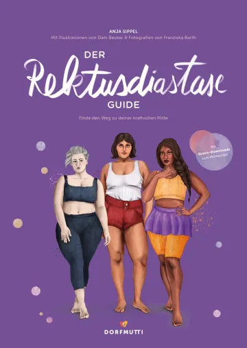 Bild: Neues Fachbuch „Der Rektusdiastase Guide“ von Anja Sippel erschienen – Bereits über 850 Mal verkauft