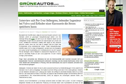 Bild: Karosserie als Batterie: Interview mit Erfinder Per-Ivar Sellergren (Volvo)