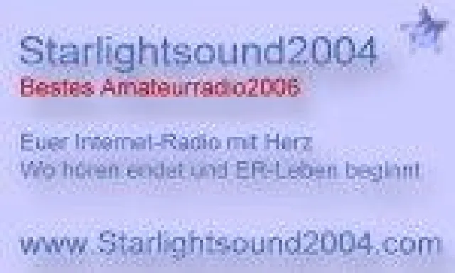 Bild: Internetradio Starlightsound2004 bietet Autoren, Verlagen und Schriftstellern eine eigene Autorensendung.