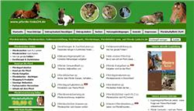 Bild: Neues Portal für Pferdefreunde - pferde-links24.de