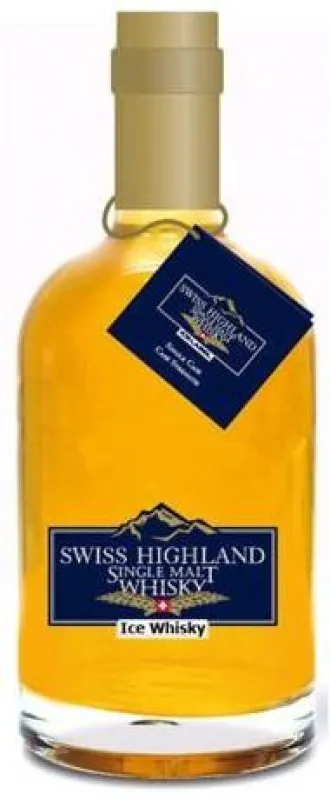 Swiss Highland Single Malt Whisky Ice Label