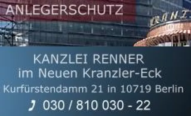 Bild: CFB Fonds 168 Twins 2: Anleger hat Erfolg vor dem LG Frankfurt a.M.