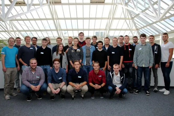 Controlware begrüßt Auszubildende und duale Studenten Bild: Controlware begrüßt Auszubildende und duale Studenten