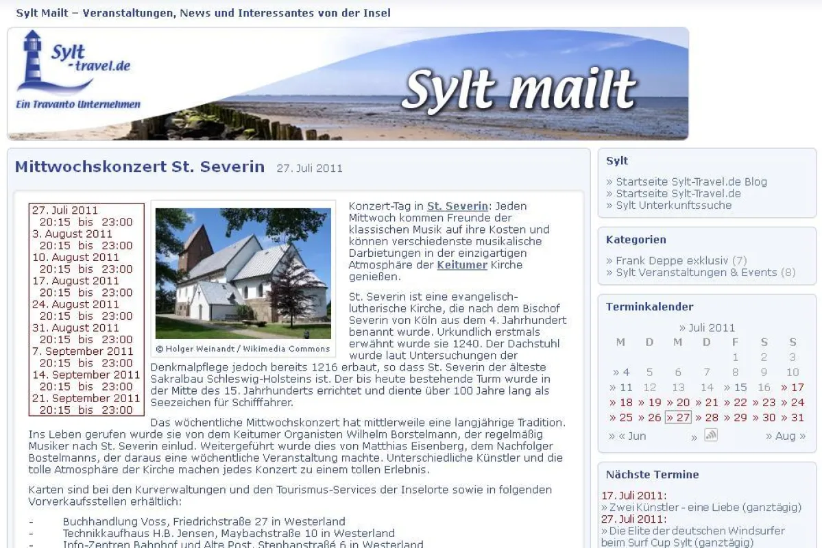 Der neue Blog von Sylt-Travel