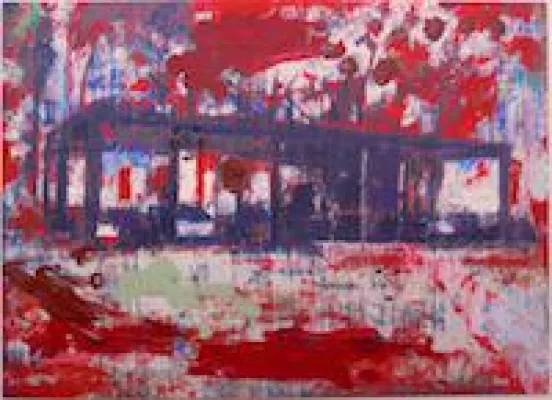 Bild: Ausstellungseröffnung am 30.09.2016: Enoc Perez - Abstract Architecture, Galerie Fluegel-Roncak