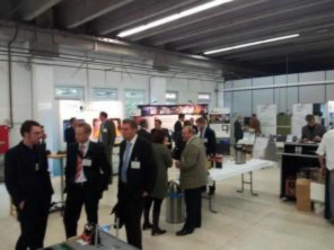 Der Marktplatz auf dem Hamburger Logistik Forum