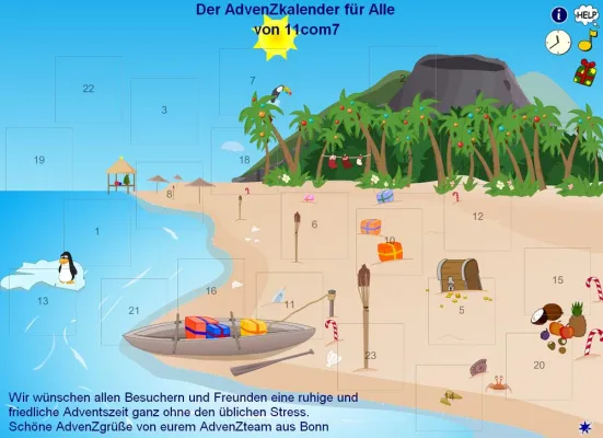 Bild: Urlaubsflair mit dem AdvenZkalender 2006