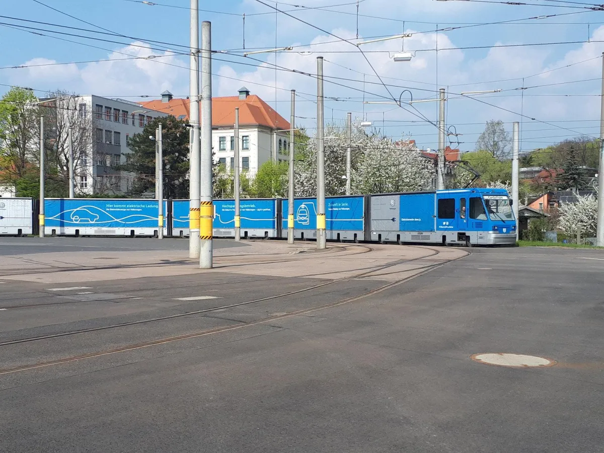 Dresdner CarGoTram, Foto Harry Scholz