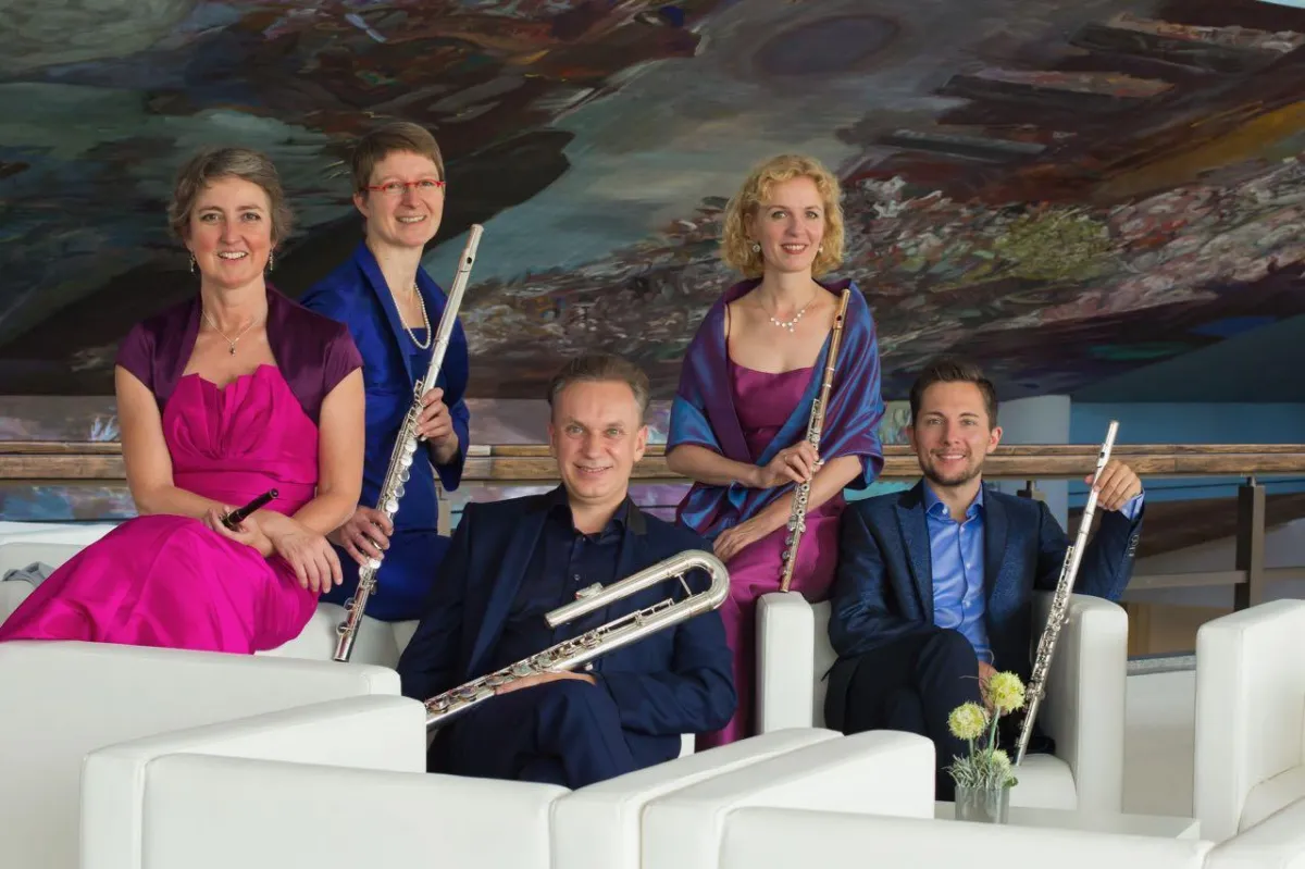 Leipziger Querflötenensemble Quintessenz (c) Gert Mothes