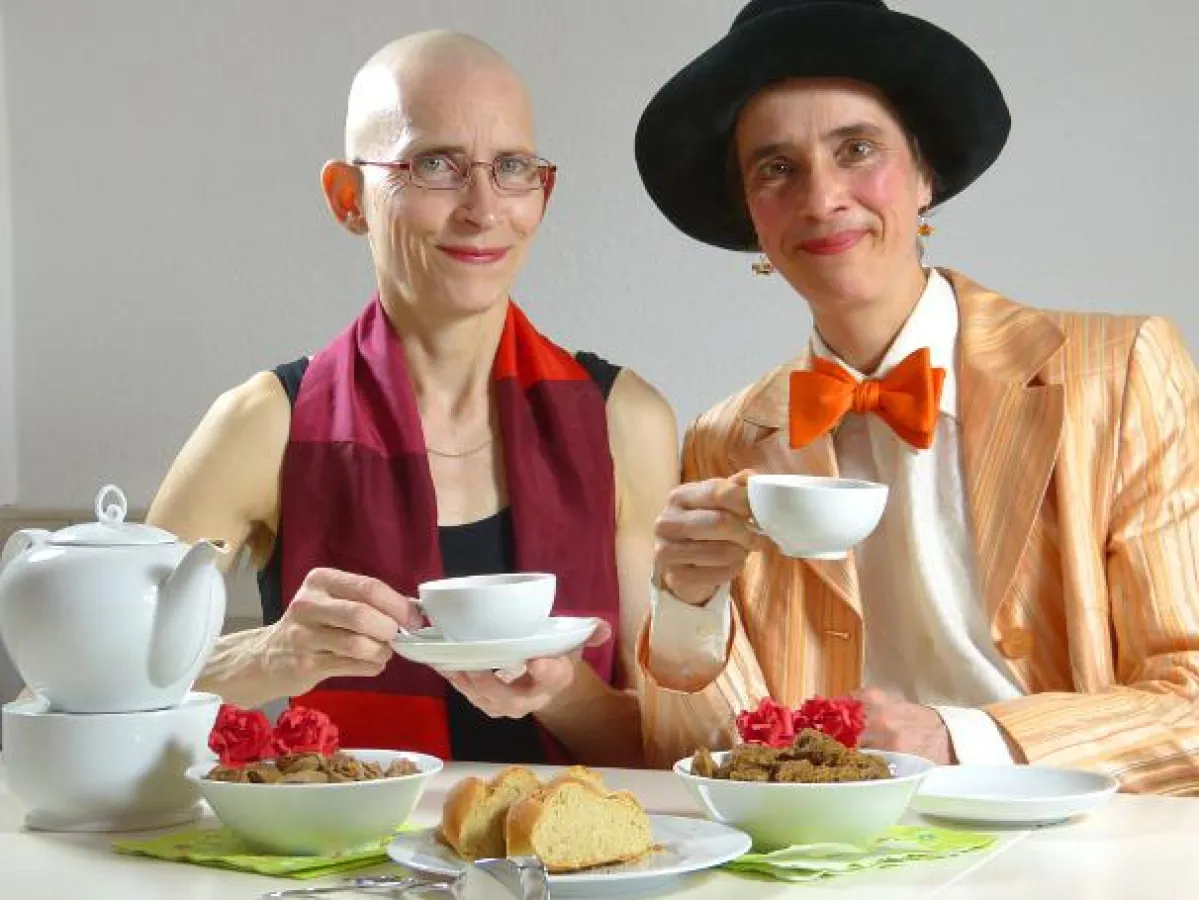 ANA & ANDA laden zum Ateliercafé