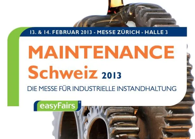 Bild: Industrielle Instandhaltung im Fokus - MAINTENANCE Schweiz 2013