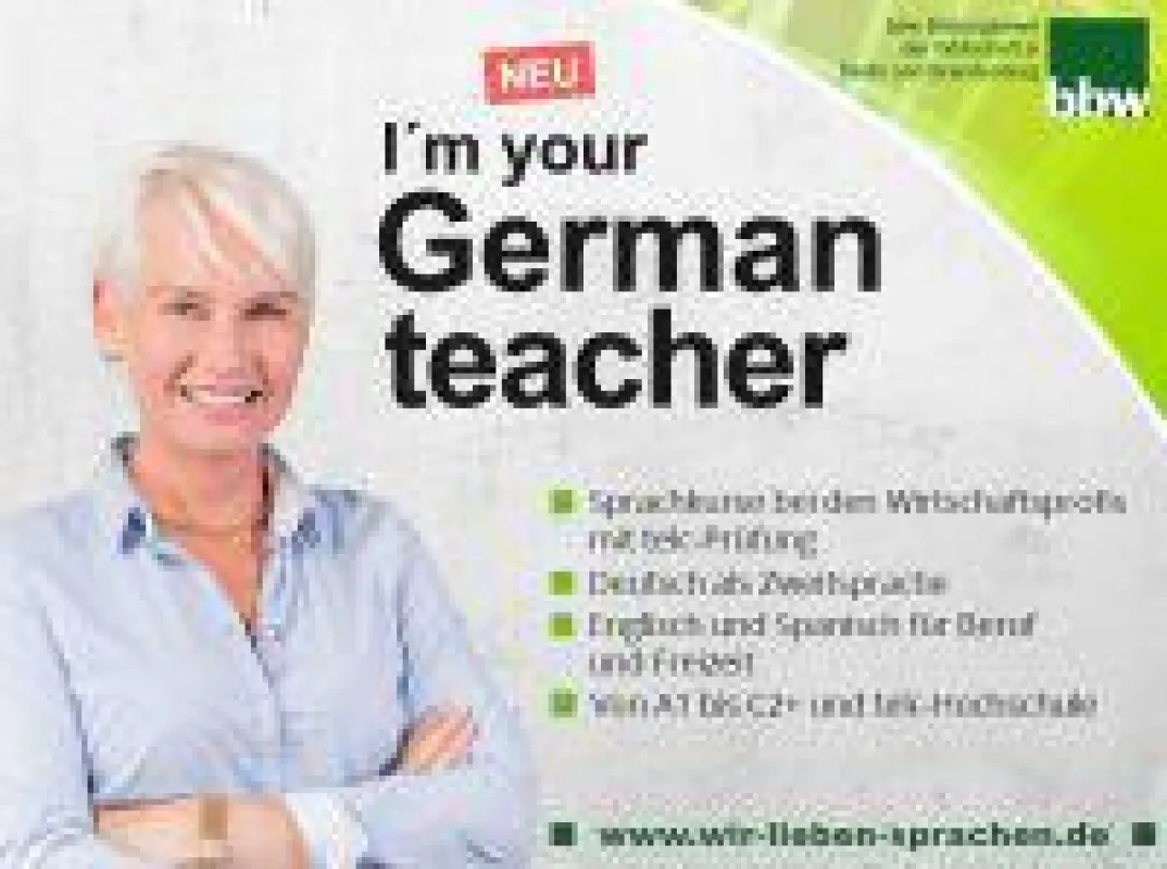 Frau Otto unterrichtet bei uns Deutsch als Zweitsprache.
