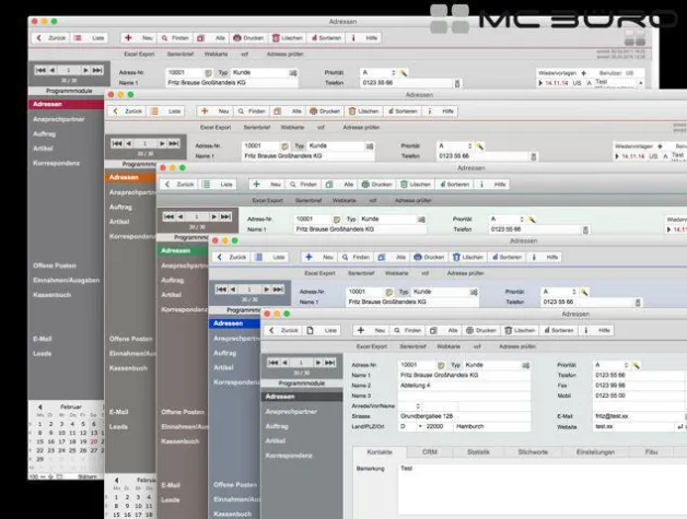 McBüro – neues Design und neue Module Bild: McBüro – neues Design und neue Module